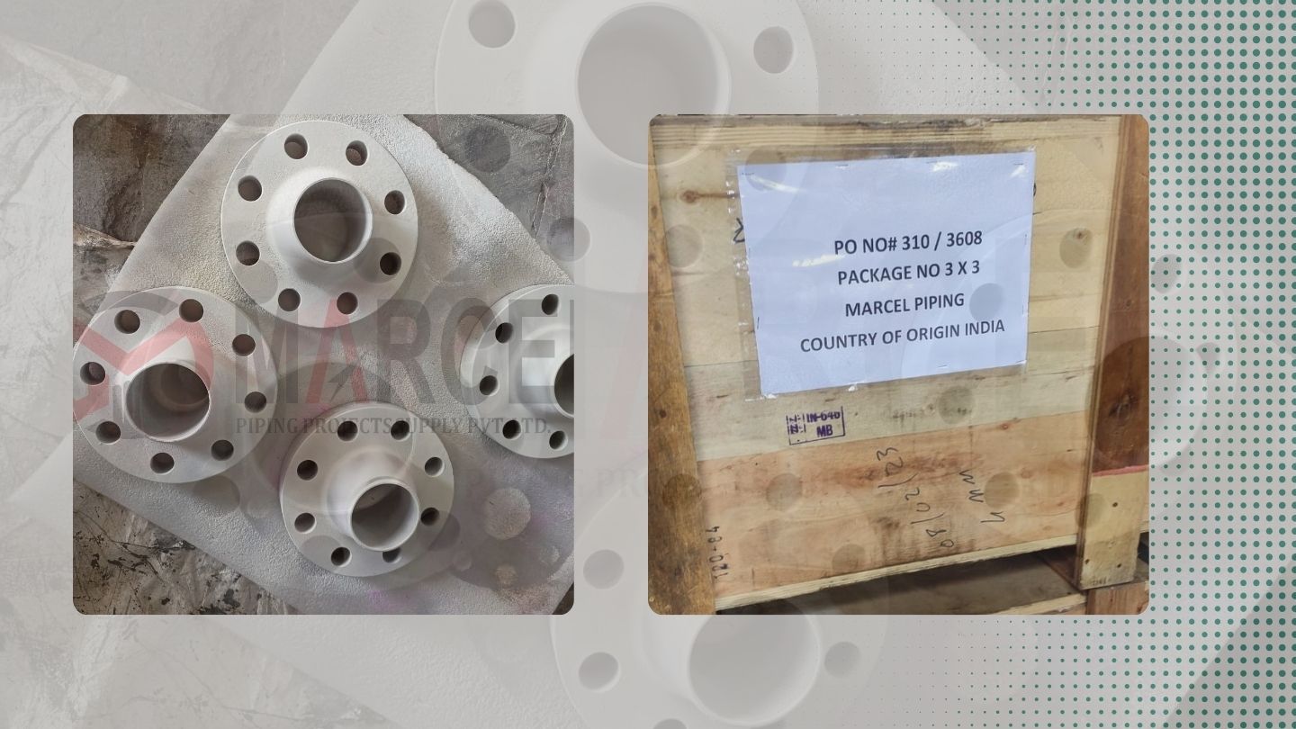 Successfully Concluded Marine Project. Exporting CU-NI 70-30 B151 UNS C71500 Flanges to Spain