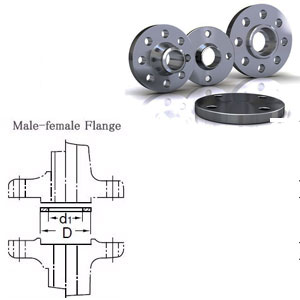 Carbon Steel SS400 Male & Female Flanges Manufacturer