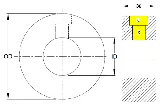 Bleed Ring Flange Dimensions