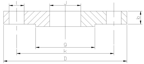 Plate Flange Dimensions